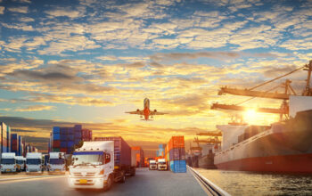 Container,Truck,In,Ship,Port,For,Business,Logistics,And,Transportation